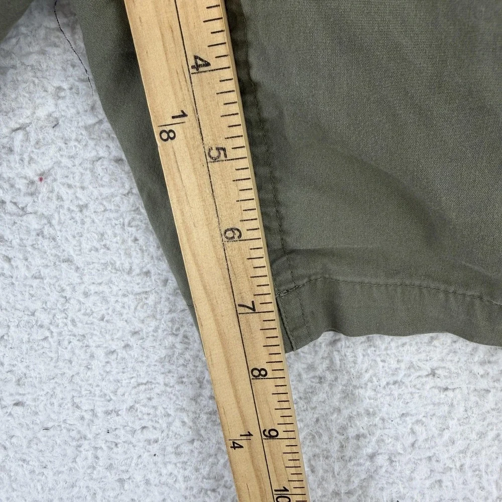 5.11 Tactical Cargo Shorts Mens XL Green Canvas Stretch 8 Inseam Casual